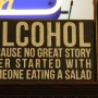 9   Alcohol Sign